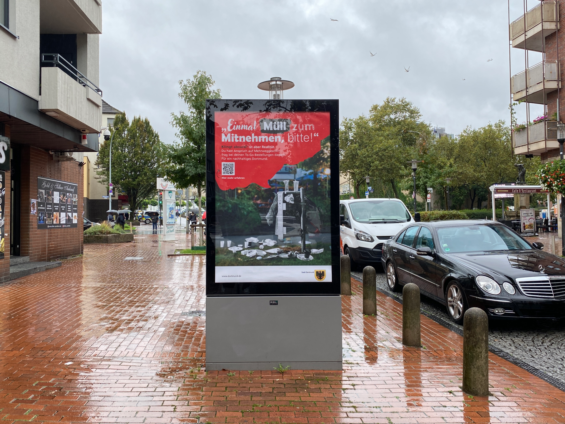 Kampagne Einmal Müll zum Mitnehmen.