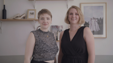 Gründerinnen von Ein zweites Mal: Laura Hesse und Martha Meyer-Lipke (v.l.n.r.)