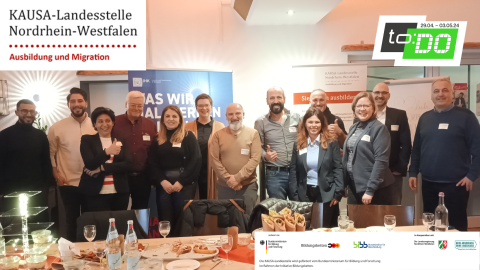1. KAUSA-Stammtisch für Ausbildungsbetriebe 1. KAUSA-Stammtisch für Ausbildungsbetriebe mit Migrationsgeschichte