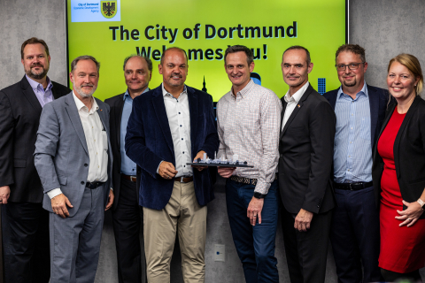 The City of Dortmund welcomes you The City of Dortmund welcomes you