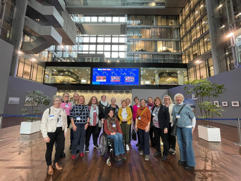 Besuch bei der Deutschen Börse in Eschborn Besuch bei der Deutschen Börse in Eschborn