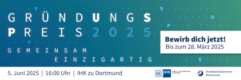 Gründungspreis 2025 IHK & HWK Gründungspreis 2025 IHK & HWK