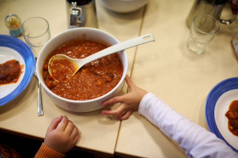 Mittagessen in der Kita